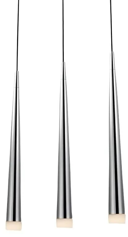 Lustra design modern Stylo 3 chrome