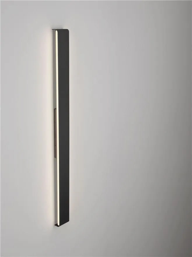 Aplica exterior neagra liniara 100cm IP65 LED 3000K RANGE