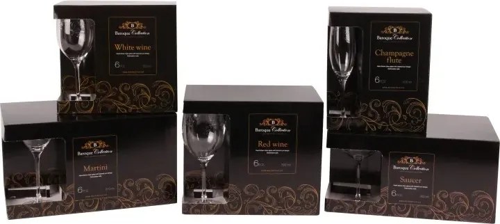 Pahar de șampanie din sticlă, transparent, formă flute, cu model în spirală gravat, 180 ml, 24 x 5 cm, „Joséphine”