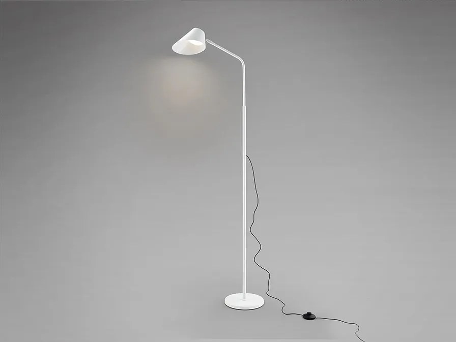 Lampadar/Lampa de podea LED design modern Esino alb