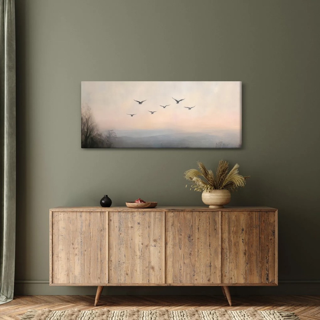 Tablou - Stol de păsări (120x50 cm)
