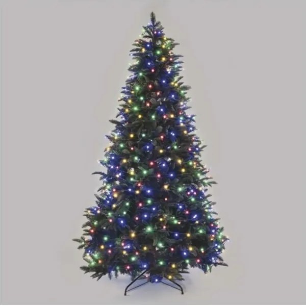 Ghirlandă LED pentru exterior, 480 LED, 53 m, IP44, multicolor