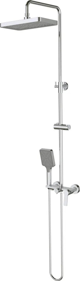 Loco Pălărie de duș - cu baterie Finisaj: Crom NLC_04SK