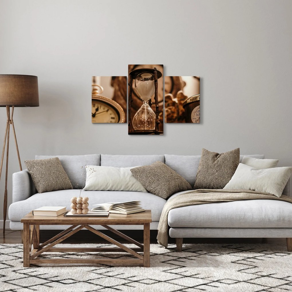 Tablou cu clepsidră (90x60 cm)