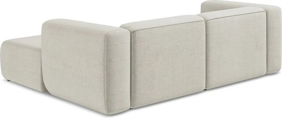 Colțar bej (cu colț pe partea dreaptă/cu șezlong) Ekahi – Makamii