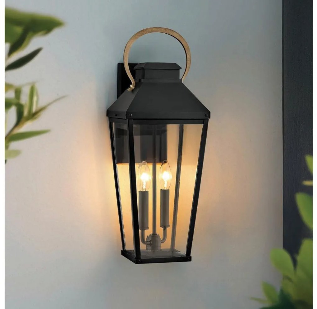 Hinkley HK-DAWSON-L - Aplica de exterior DAWSON L, 2xE14/40W/230V, IP44