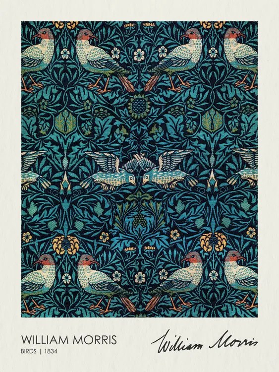 Reproducere Birds (1834), William Morris