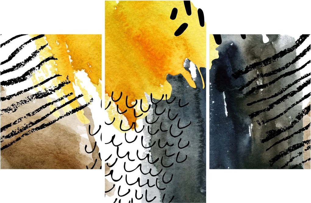 Tablou - Acuarelă abstractă (90x60 cm)