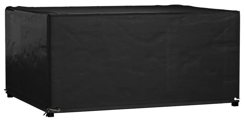 vidaXL Husă pentru mobilier de grădină, 8 ocheți, 160x120x75 cm pătrat