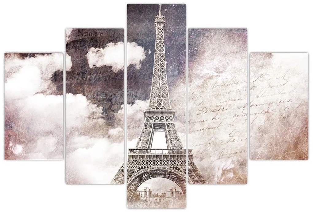 Tablou - Turnul Eiffel, Paris, Franța (150x105 cm)