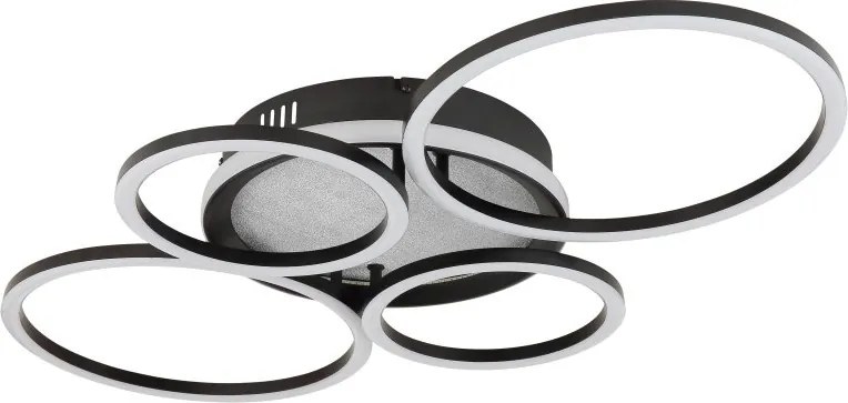 Lustra aplicata tavan design circular LED Alvis