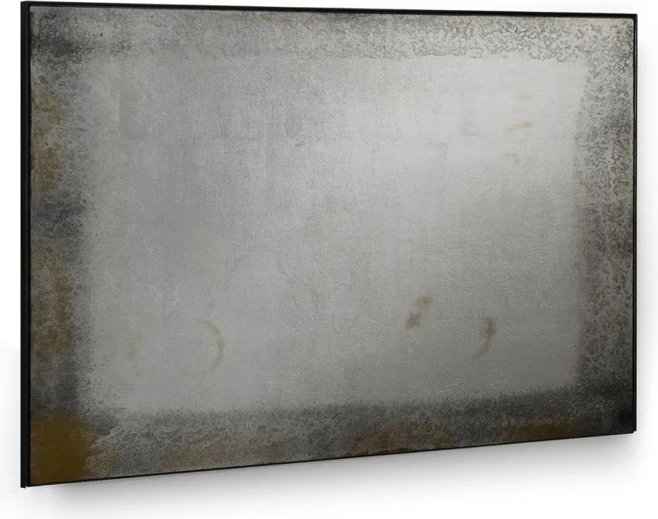 Oglinda decorativa design vintage, unicat Kelly argintiu antic 66006/00 TN