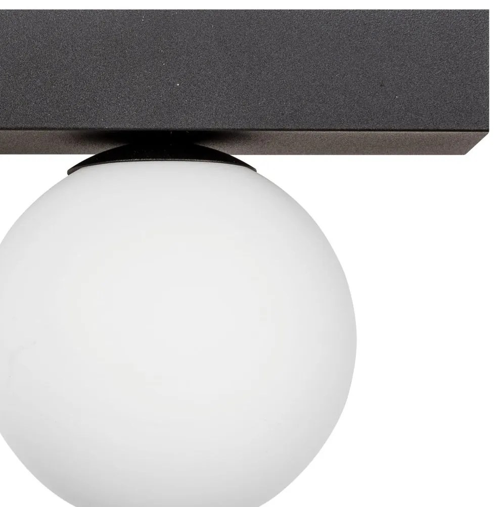 Aplica Perete sau Tavan, 1xG9, Negru, SPHERE