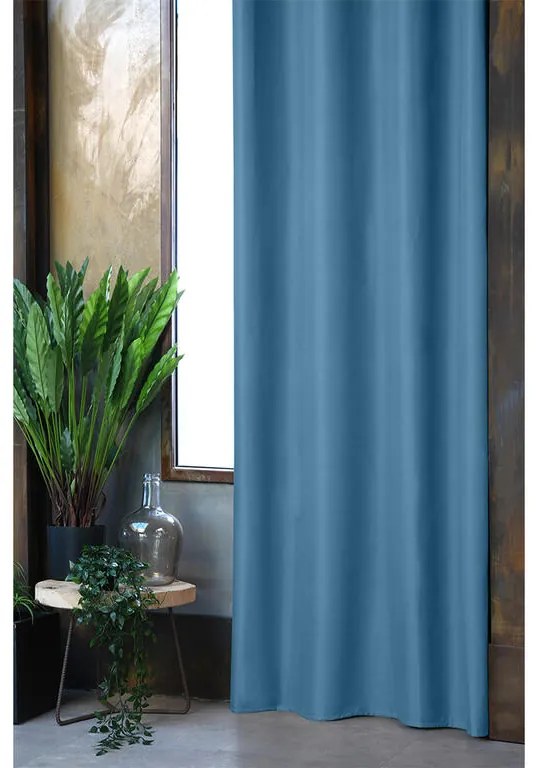 Draperie groasă blackout JEFFERSON albastră, 135 x 260 cm 1 buc