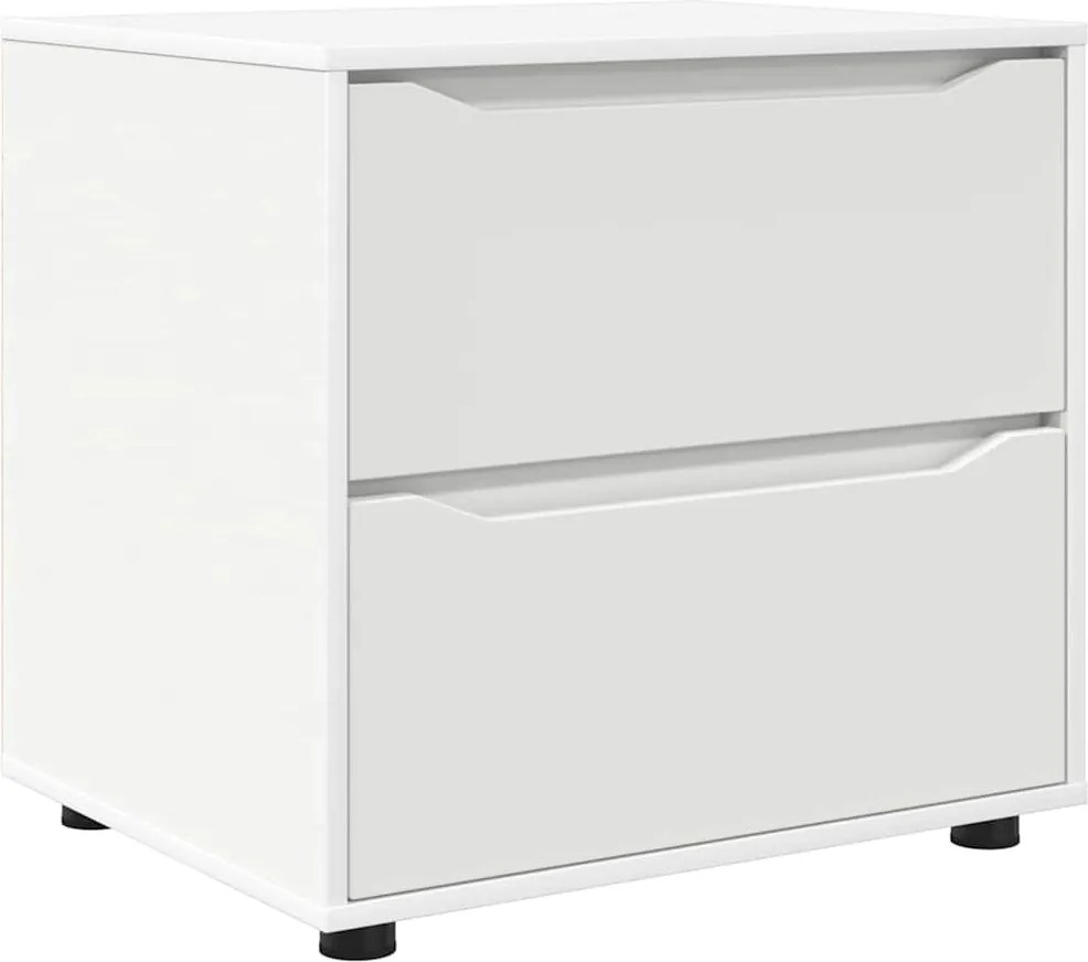 vidaXL Dulap de depozitare Alb 60 x 48 x 57 cm Lemn compozit