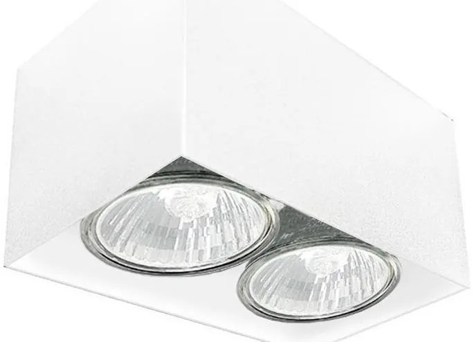 Brosline 1077 - Spot CAGE 2xGU10/10W/230V alb