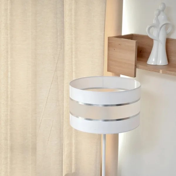 LED Lampadar HELEN 1xE27/15W/230V alb