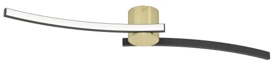 Plafonieră LED Eglo 901216 AIETA LED/12W/230V 4000K negru