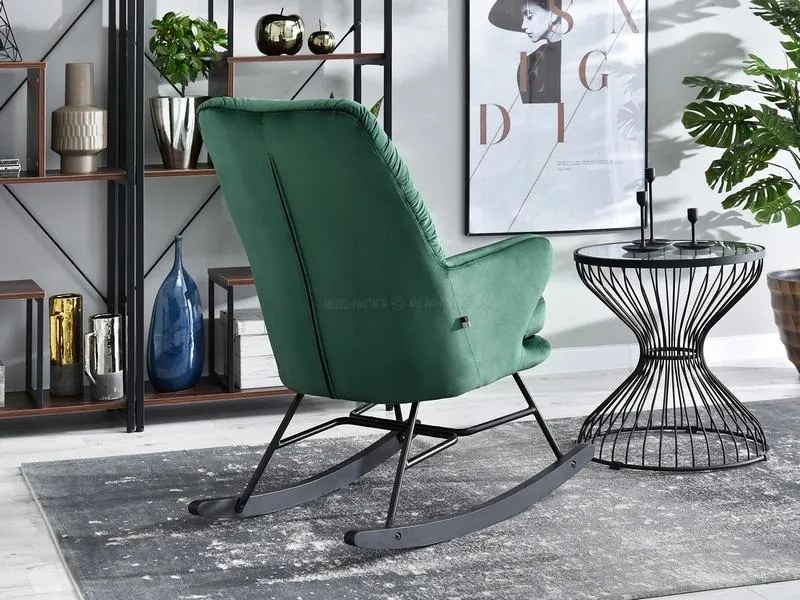 Fotoliu Lusil (verde + negru). 1110285