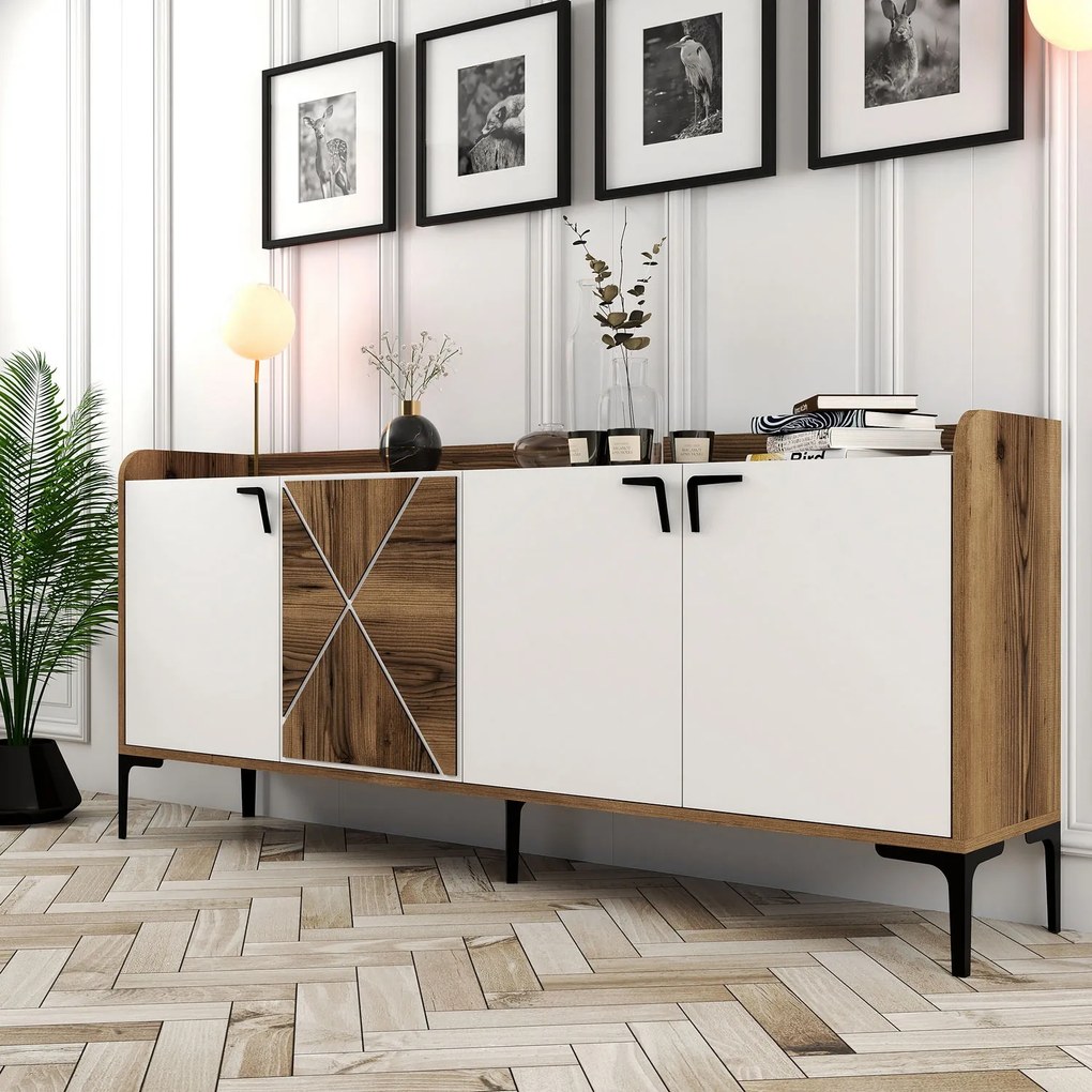 Dulap Venedikt (nuc + alb). 1072731