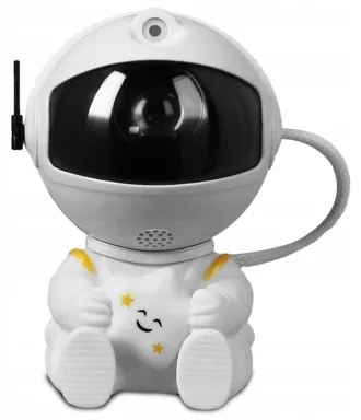 Proiector LED RGB LED/5W/5V astronaut + telecomandă