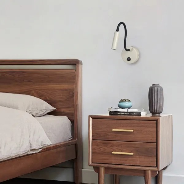 Lampă LED flexibilă de perete Brilagi MAYA LED/3W/230V 4000K bej