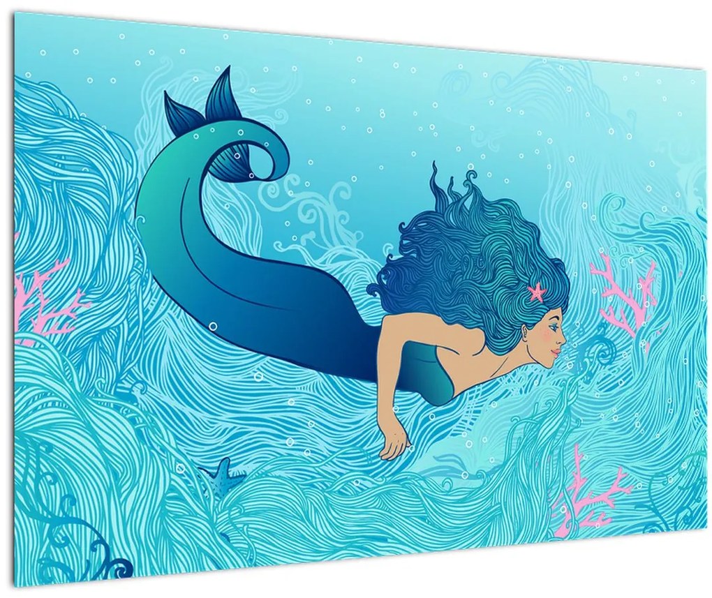 Tablou - Sirena (90x60 cm)