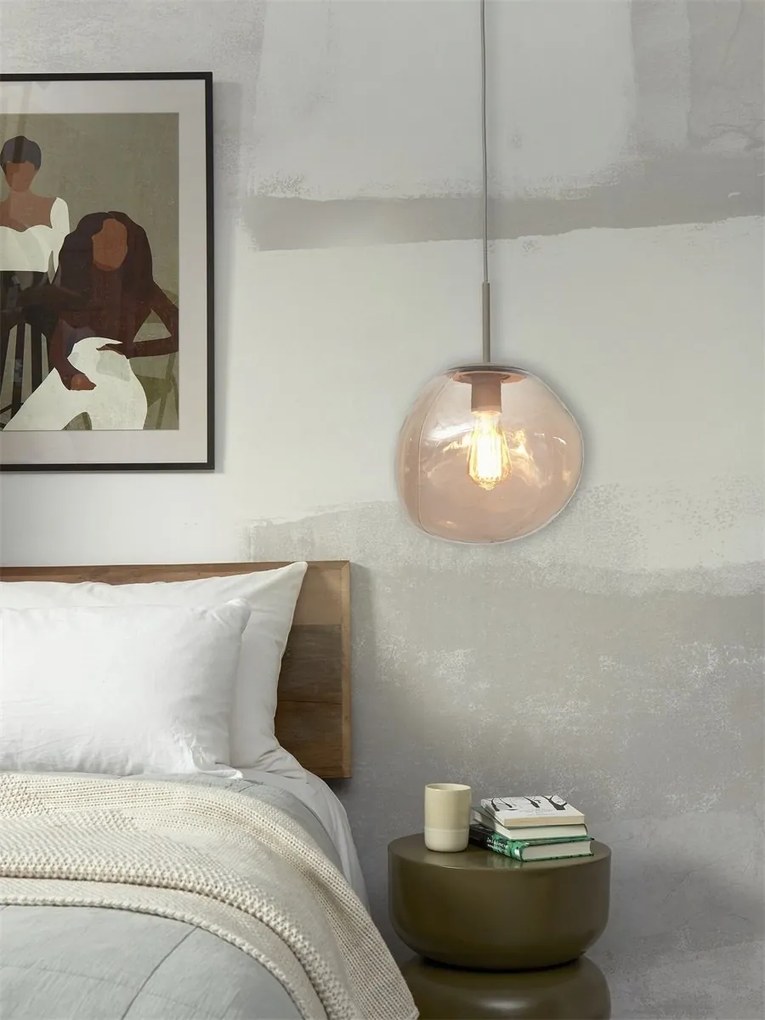 Lustra/Pendul modern design decorativ Helsinki boulder amber