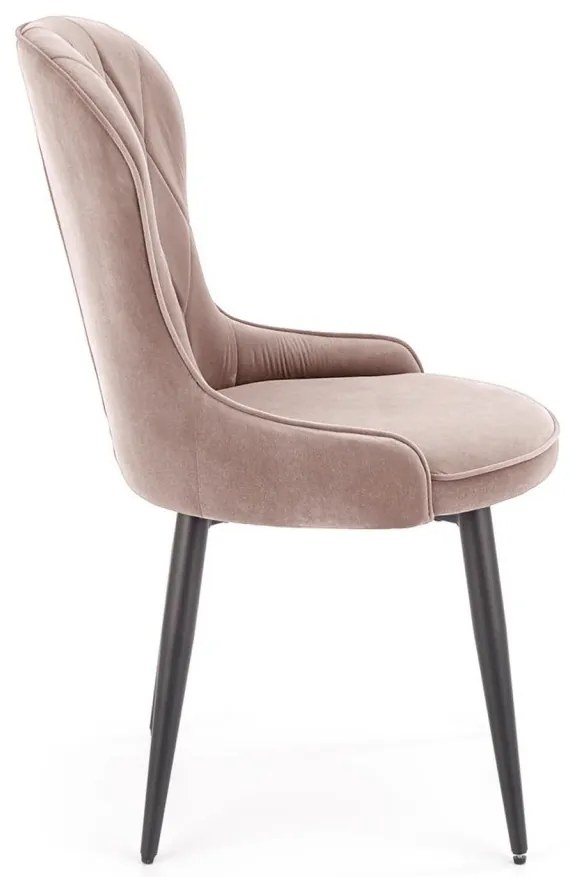 Scaun K366 velvet bej