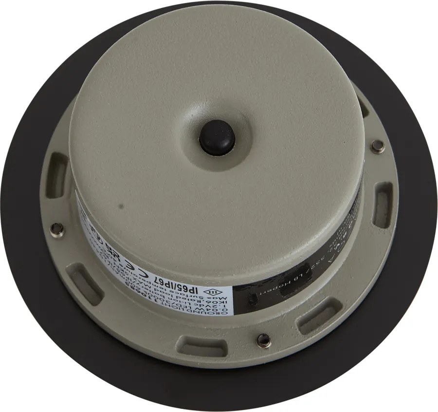 Spot modern de sol negru, inclusiv LED reîncărcabil cu energie solară IP65 - Solyx