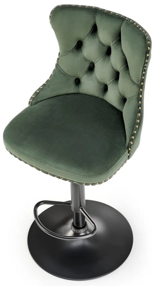 Scaun de bar Brecken, verde