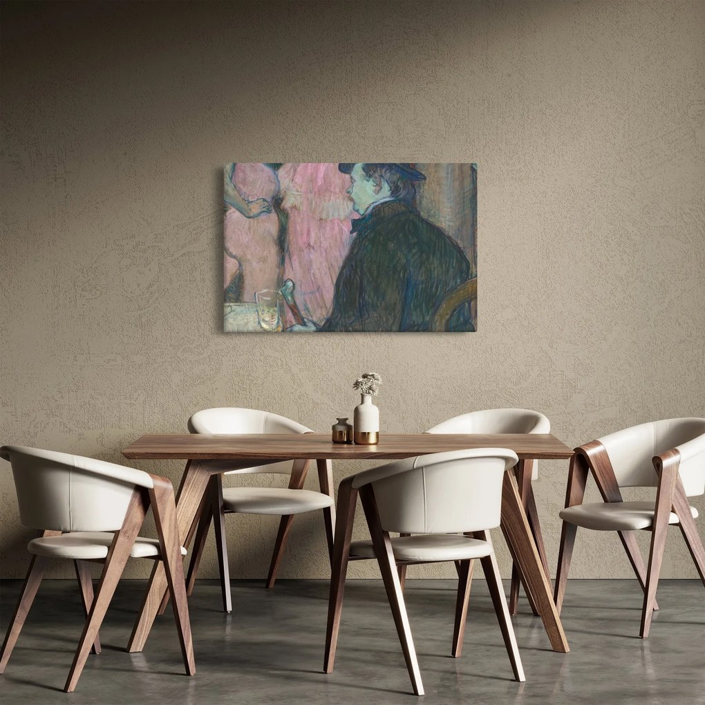 Tablou - Henri de Toulouse-Lautrec, Maxime Dethomas, reproducere (90x60 cm)