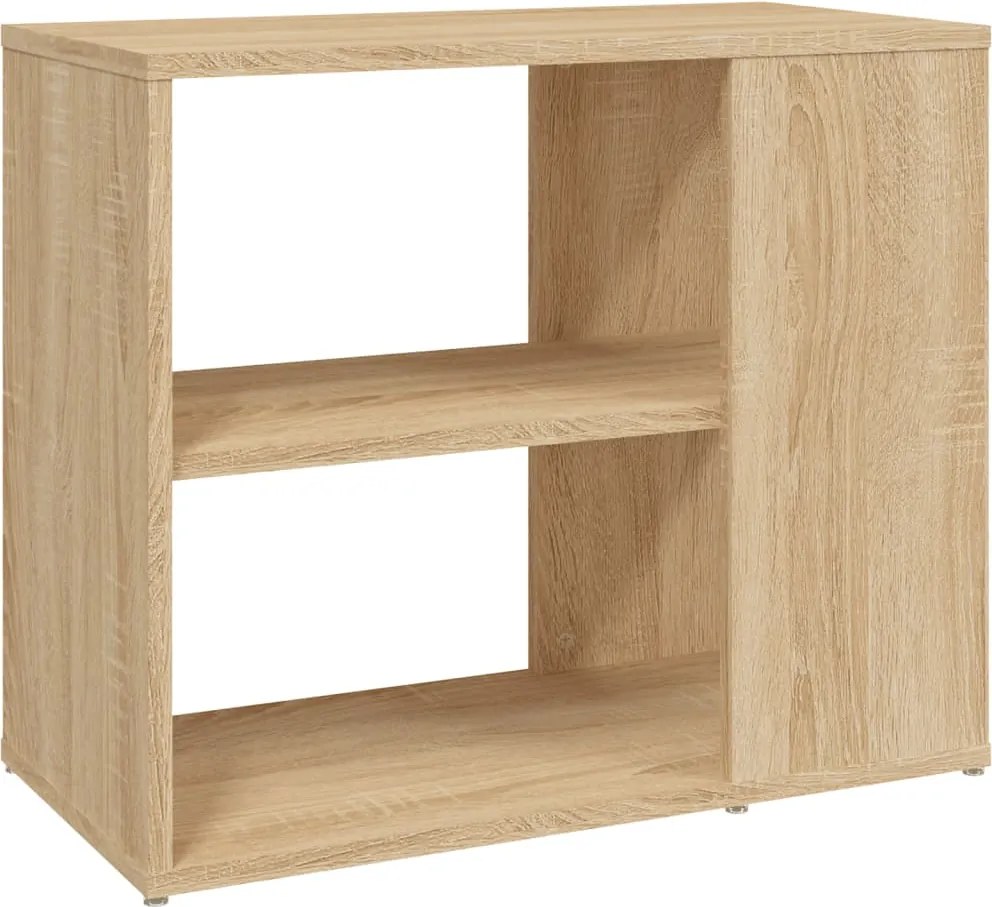 vidaXL Dulap lateral, stejar sonoma, 60x30x50 cm, lemn prelucrat