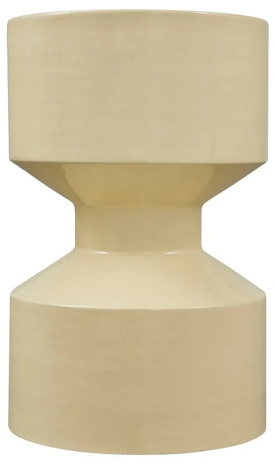 Măsuță auxiliară rotundă din metal ø 30 cm Hidde – WOOOD