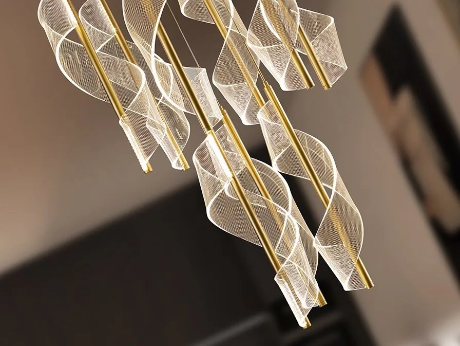 Lustra LED suspendata design modern Velas