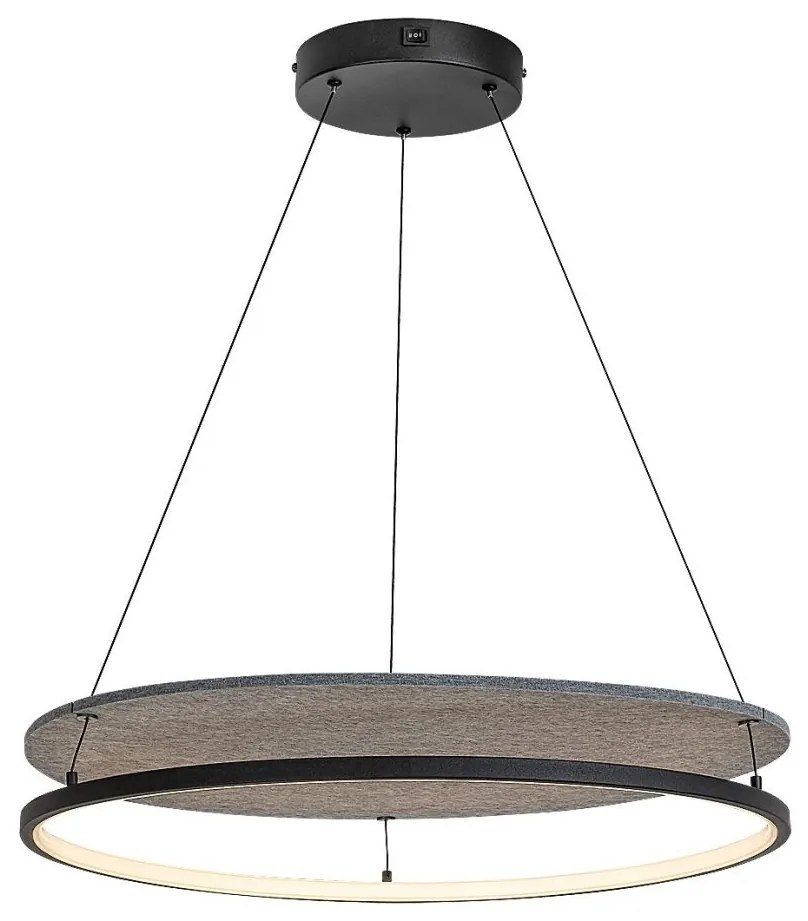 Lustra LED suspendata stil circular Farenzo