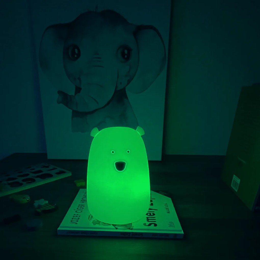 Lampa din silicon pentru copii - ursul polar