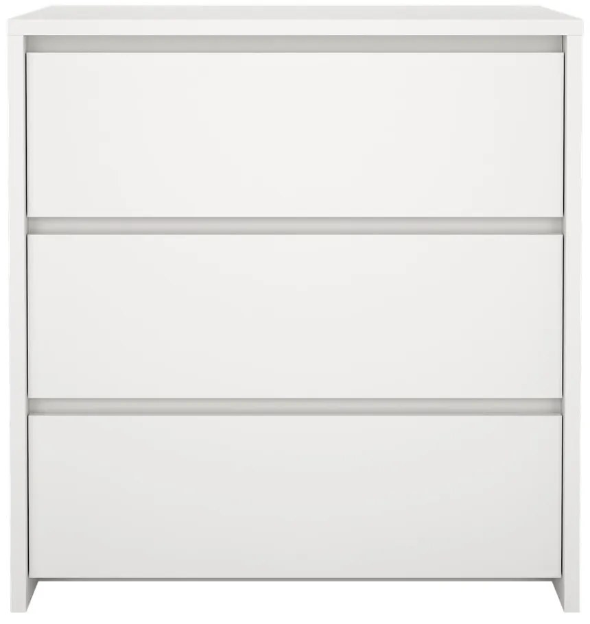 Comodă albă 80x84x48 cm Next – Tvilum