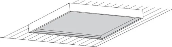 Cadru metalic pentru instalarea panourilor LED 600x600mm