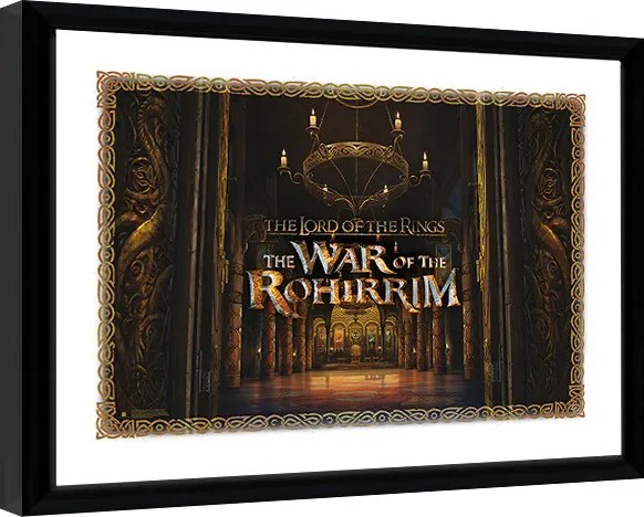 Poster înrămat The Lord of the Rings: The War of Rohirrim - Throne