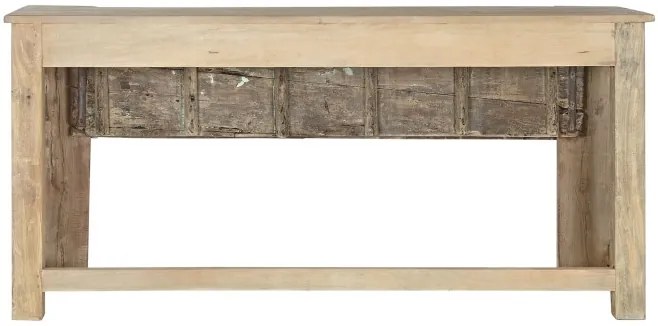 Consola, natur, din lemn de tec, Heritage