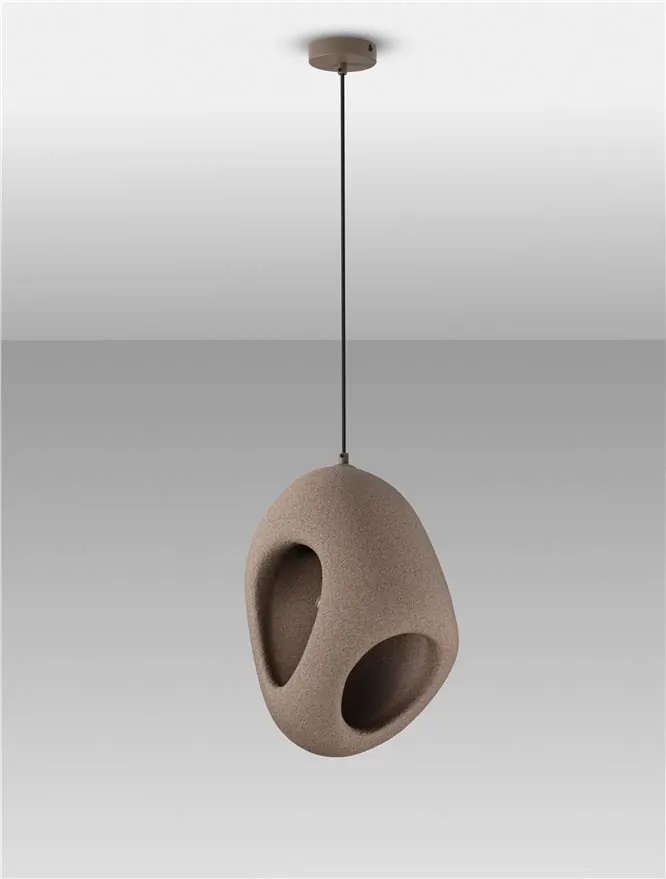 Lustra/Pendul design decorativ TEMPUS maro