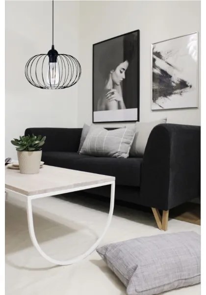 Lustră pe cablu BOCCA 1xE27/60W/230V