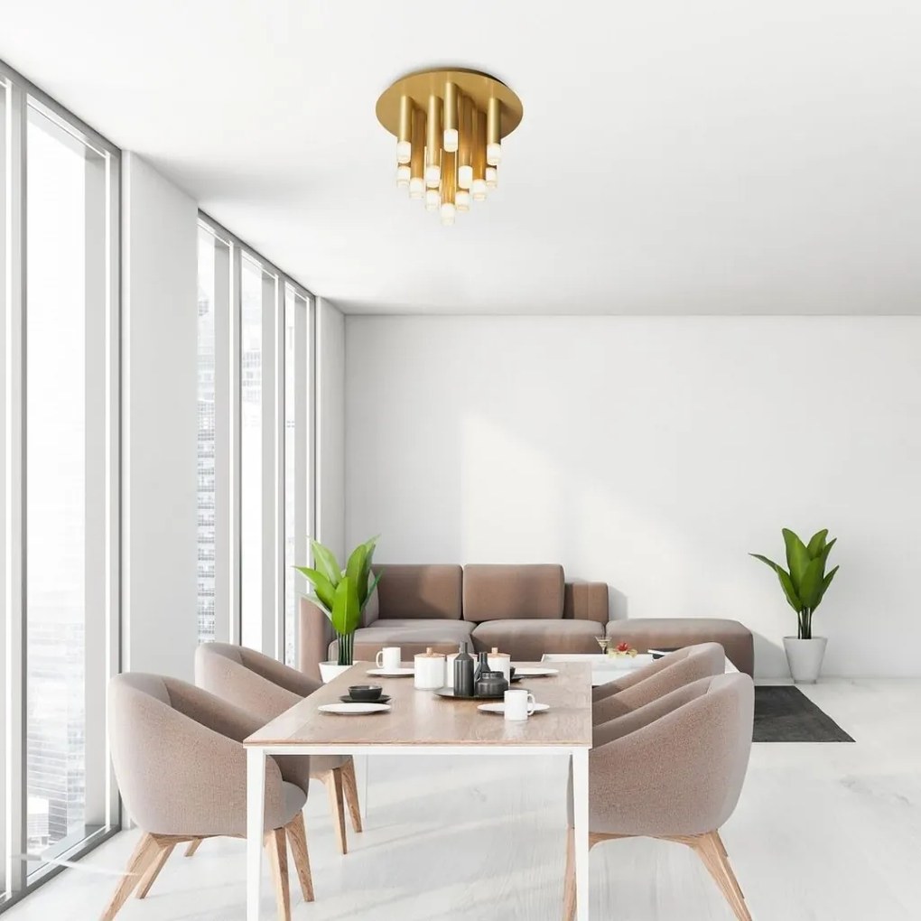 Plafoniera stil minimalist Ramira 13L aurie