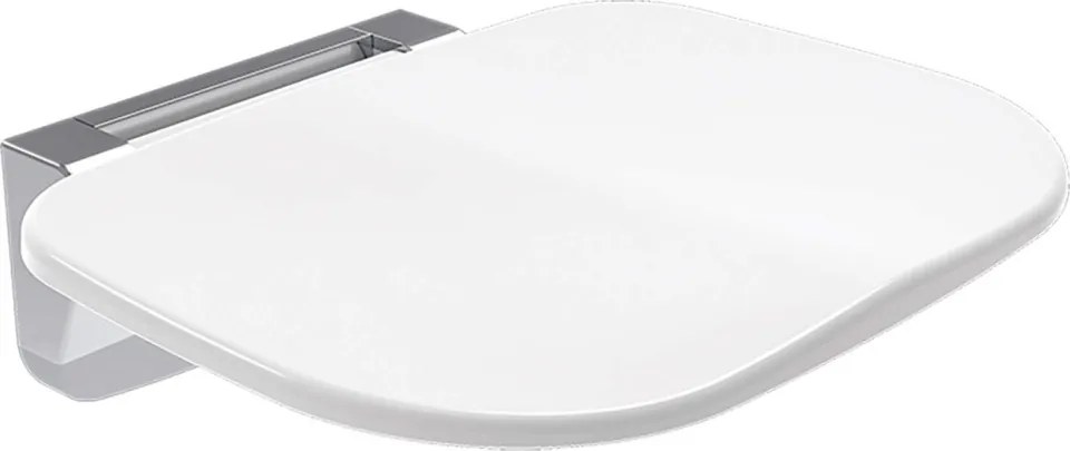 VITAL – Scaun de baie pliabil, montare pe perete, finisaj Bianco (NIV_A51B) 🤍