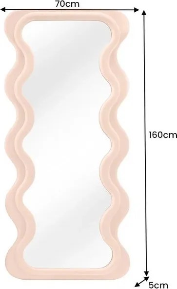 Oglinda de perete design modern CURVY 160cm, caisa