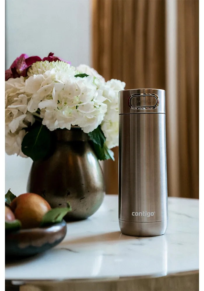 Sticlă termică Contigo Luxe 470 ml Stainless Steel, 470 ml