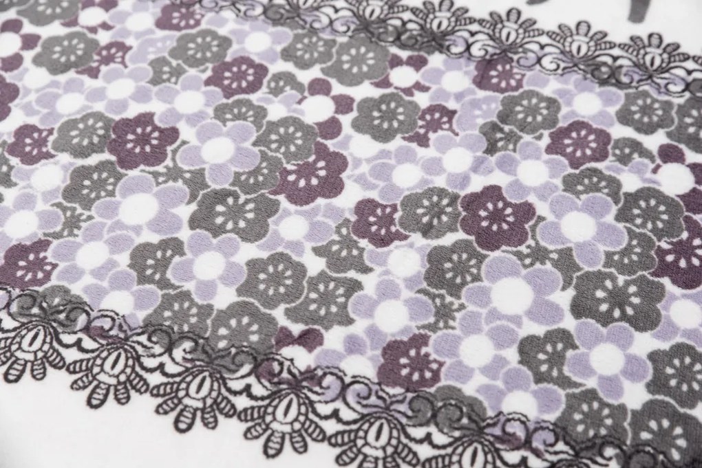 Lenjerie cocolino plus Craciun ren gri