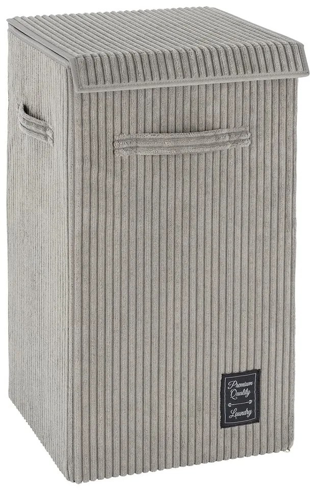 Coș pentru rufe Wenko Cora, gri, 63 l