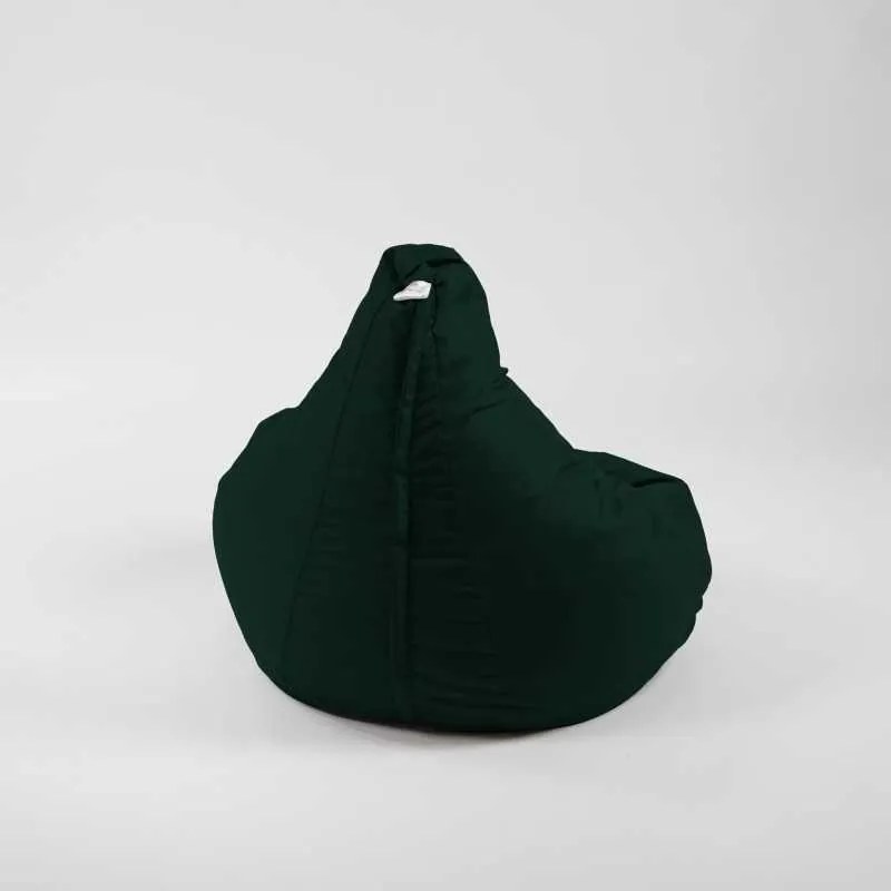 Fotoliu puf copii, Nirvana Light Pufrelax, Material Impermeabil - Verde Tuborg